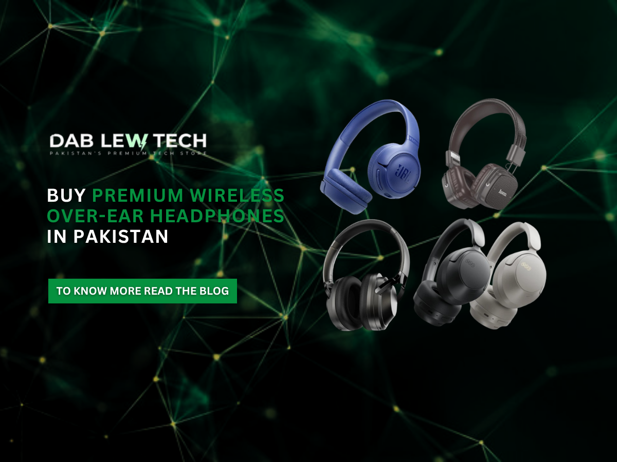 Buy Premium Wireless Over-Ear Headphones in Pakistan