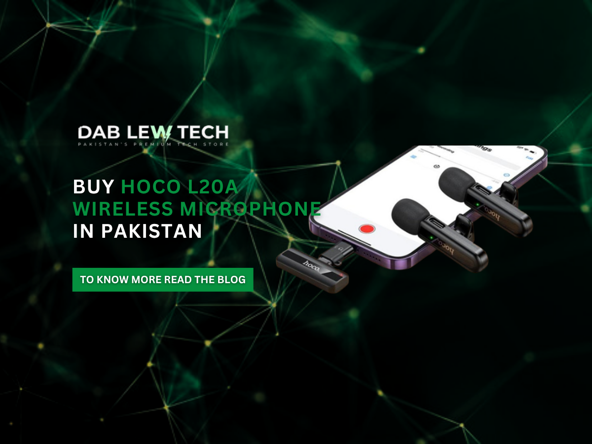 Buy Hoco L20A Wireless Microphone in Pakistan
