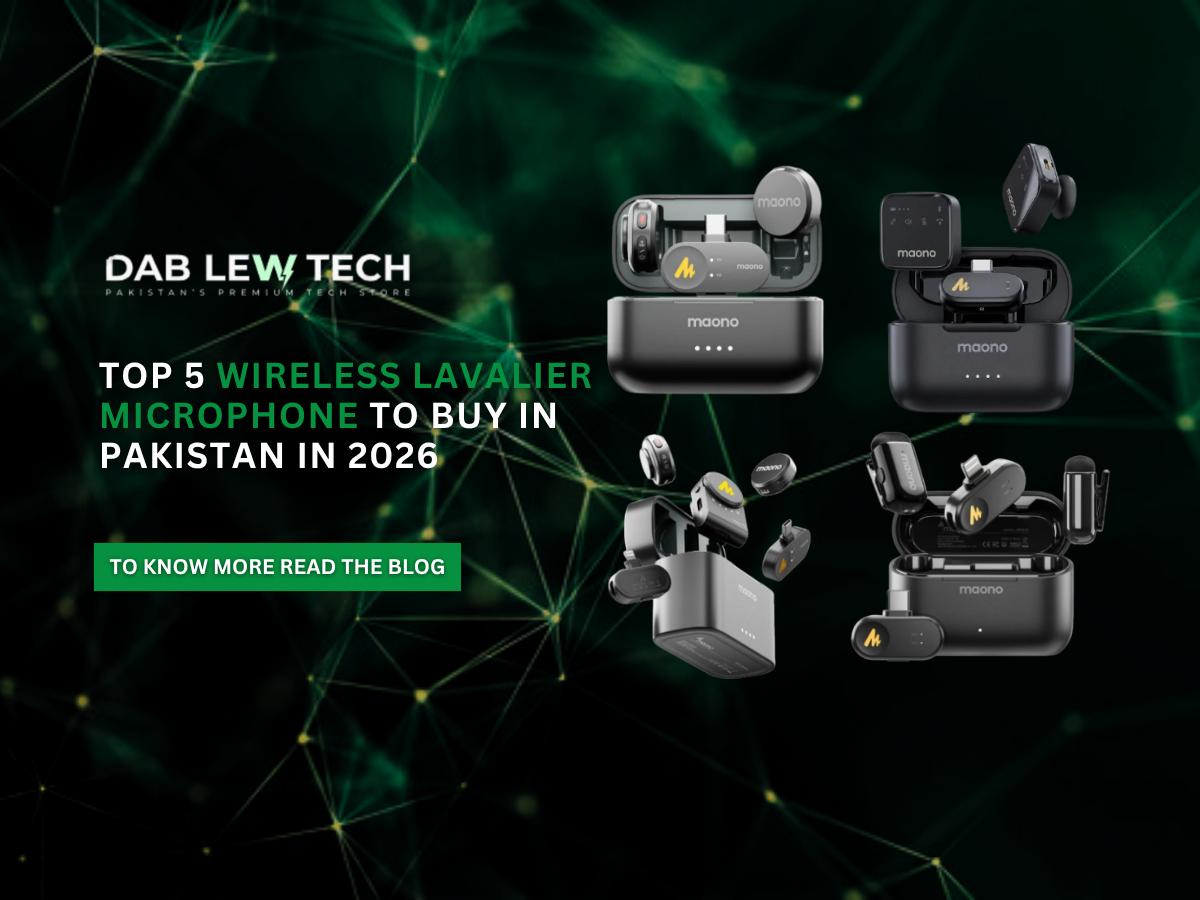 Top 5 Wireless Lavalier Microphone To Buy in Pakistan in 2026