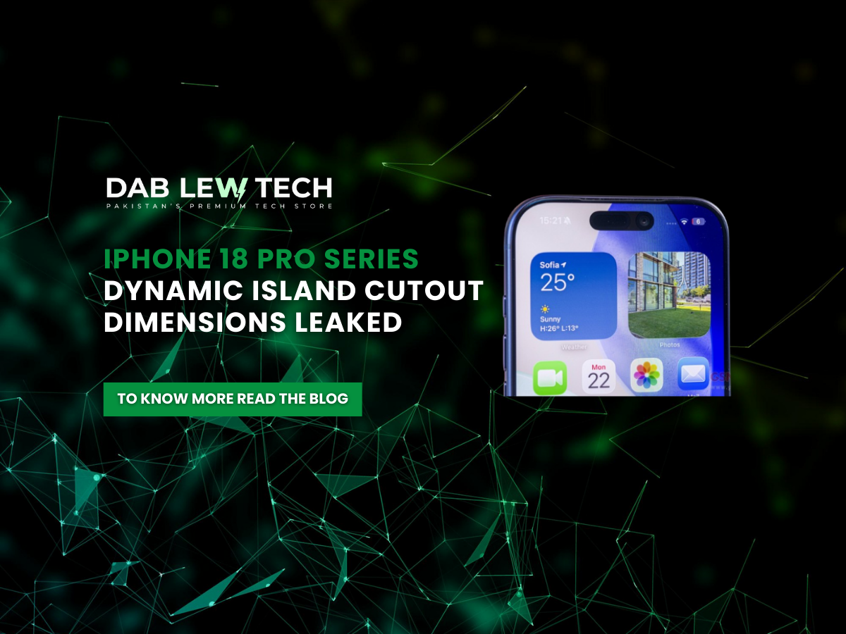 iPhone 18 Pro series Dynamic Island cutout dimensions leaked