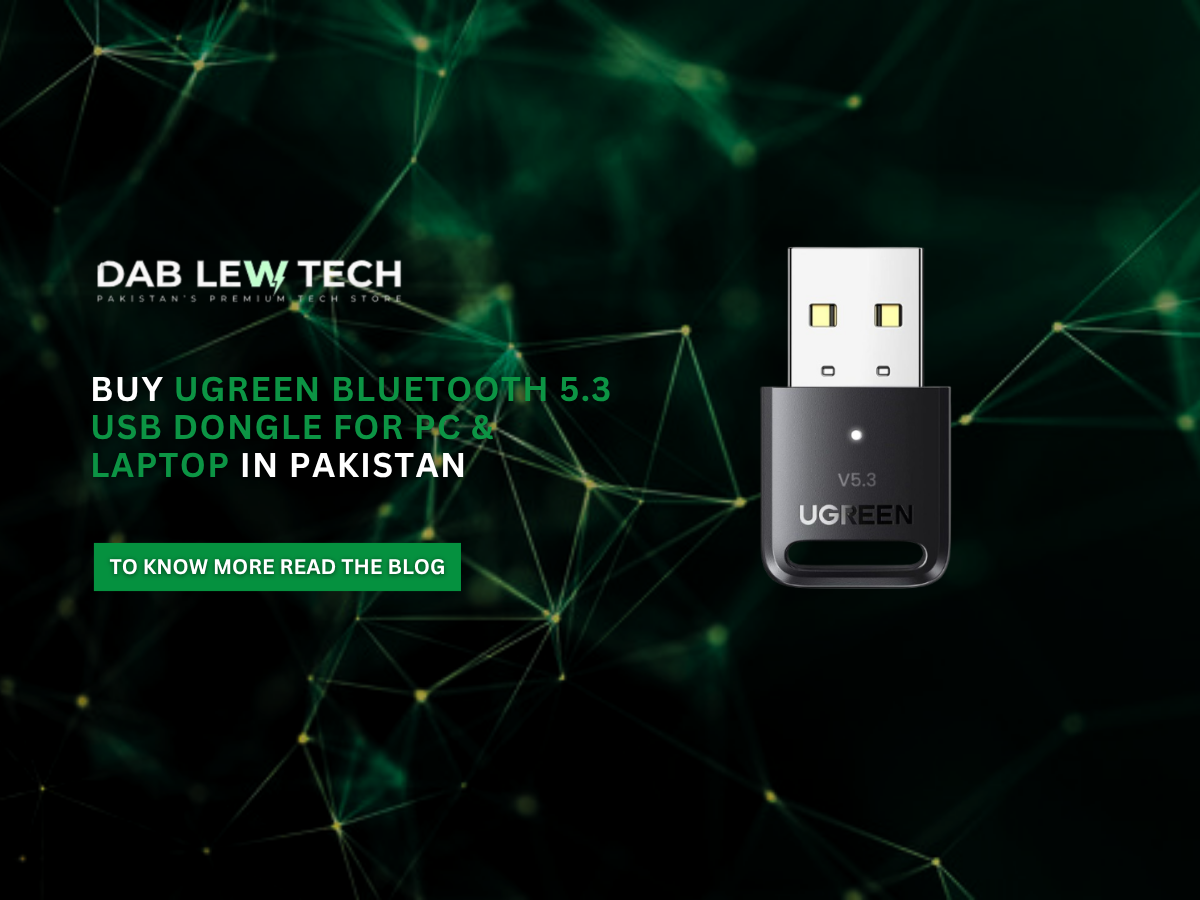 Buy UGREEN Bluetooth 5.3 USB Dongle for PC & Laptop in Pakistan