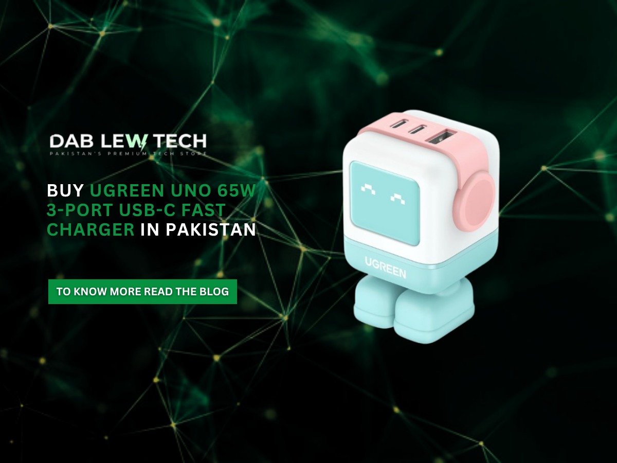 Buy UGREEN Uno 65W 3-Port USB-C Fast Charger in Pakistan