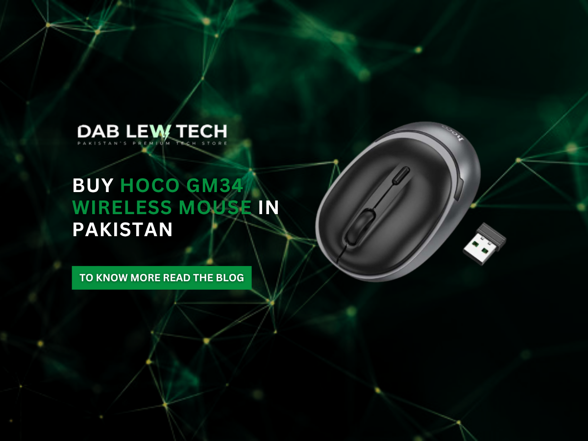 Buy Hoco GM34 Wireless Mouse in Pakistan