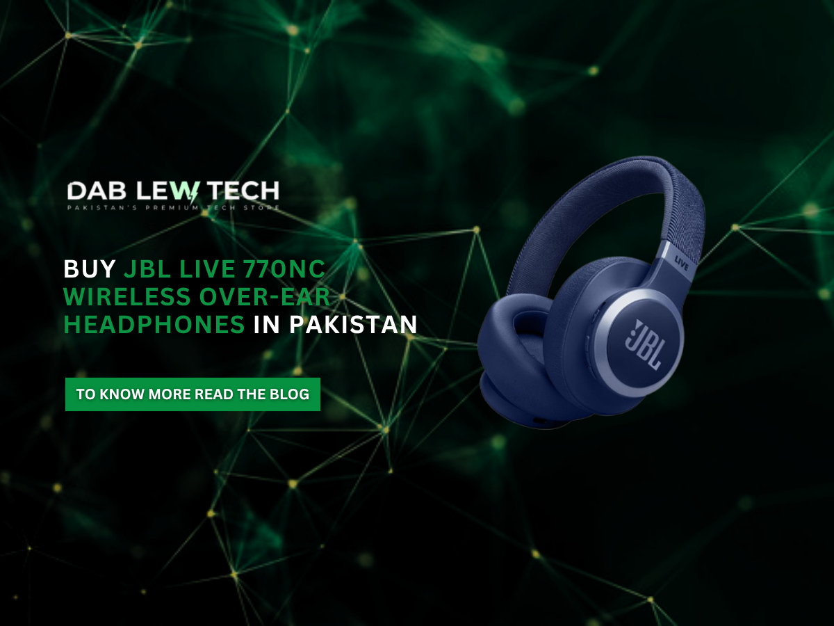 Buy JBL Live 770NC Wireless Over-Ear Headphones in Pakistan