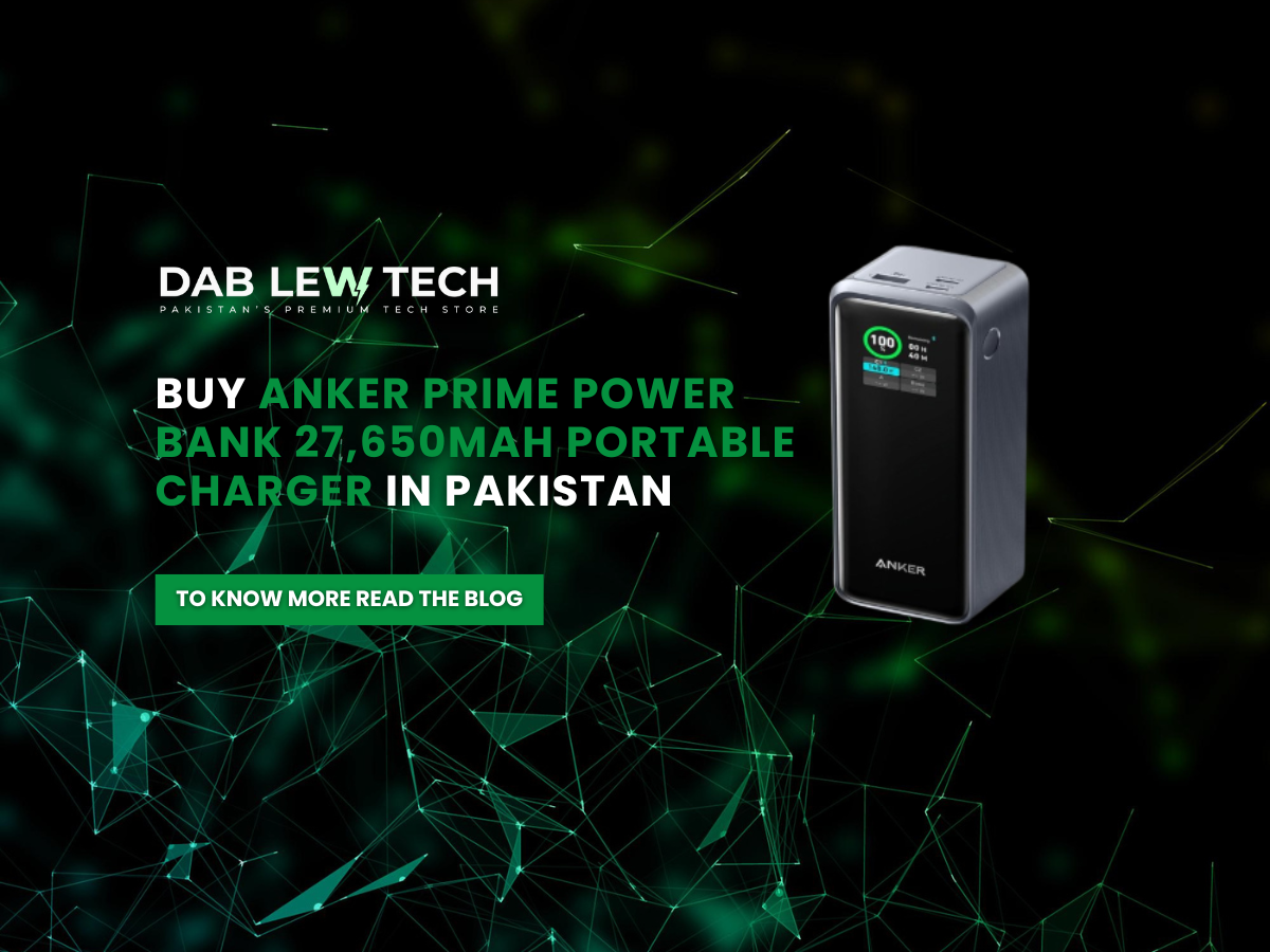Buy Anker Prime Power Bank 27,650mAh Portable Charger in Pakistan