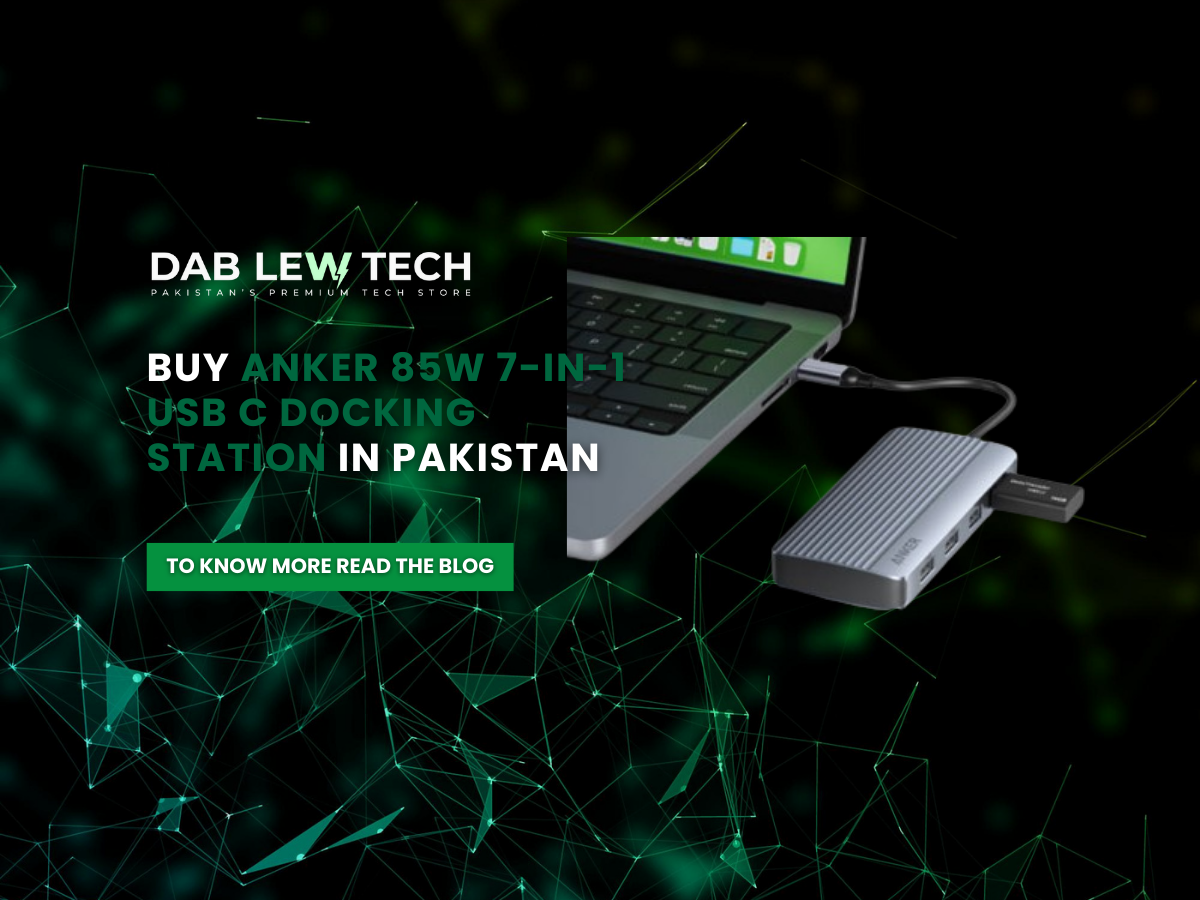Buy Anker 85W 7-in-1 USB C Docking Station in Pakistan