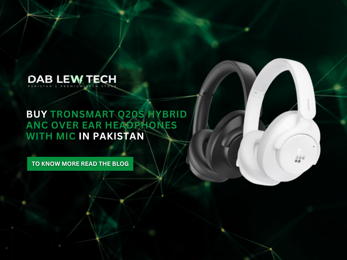 Buy Tronsmart Q20S Hybrid ANC Over Ear Headphones with Mic in Pakistan