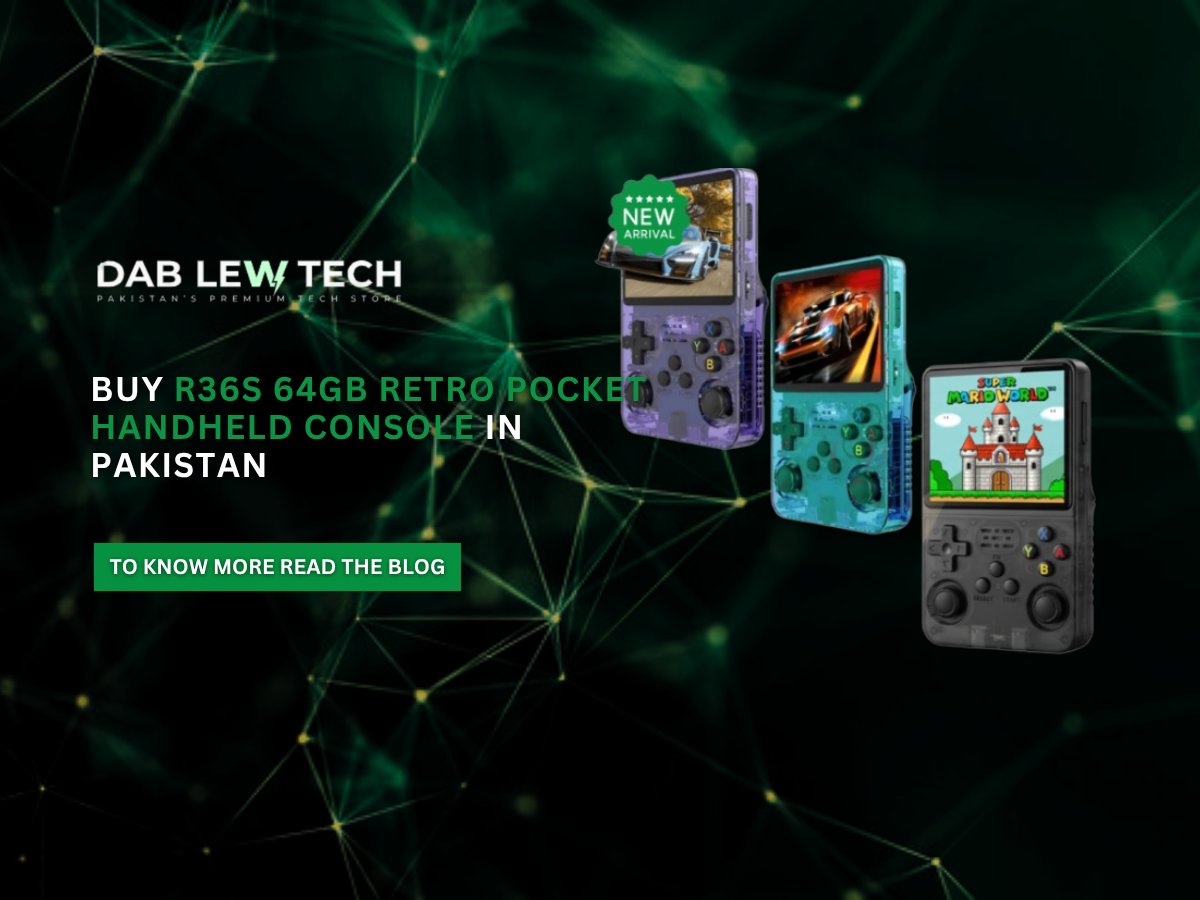 Buy R36S 64GB Retro Pocket Handheld Console in Pakistan