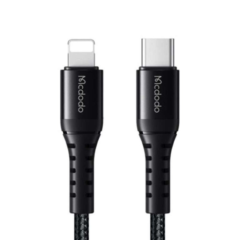 Mcdodo 36W Type-C to Lightning Cable 2m – CA-5633 – Black