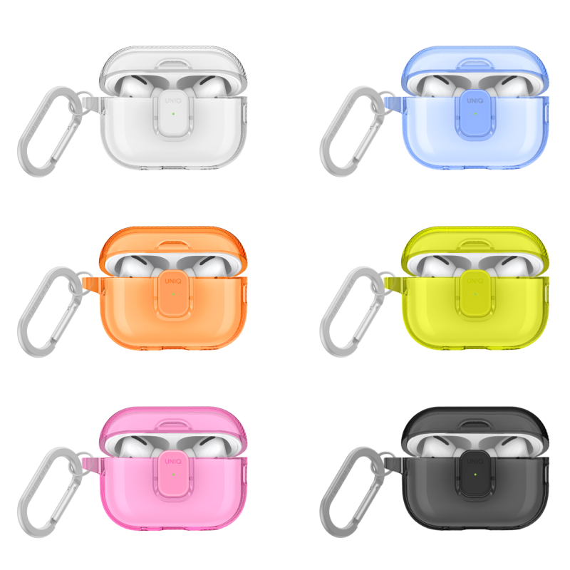 Uniq Glase Lock Case with Magnetic Lid for AirPods Pro Gen 1 & 2