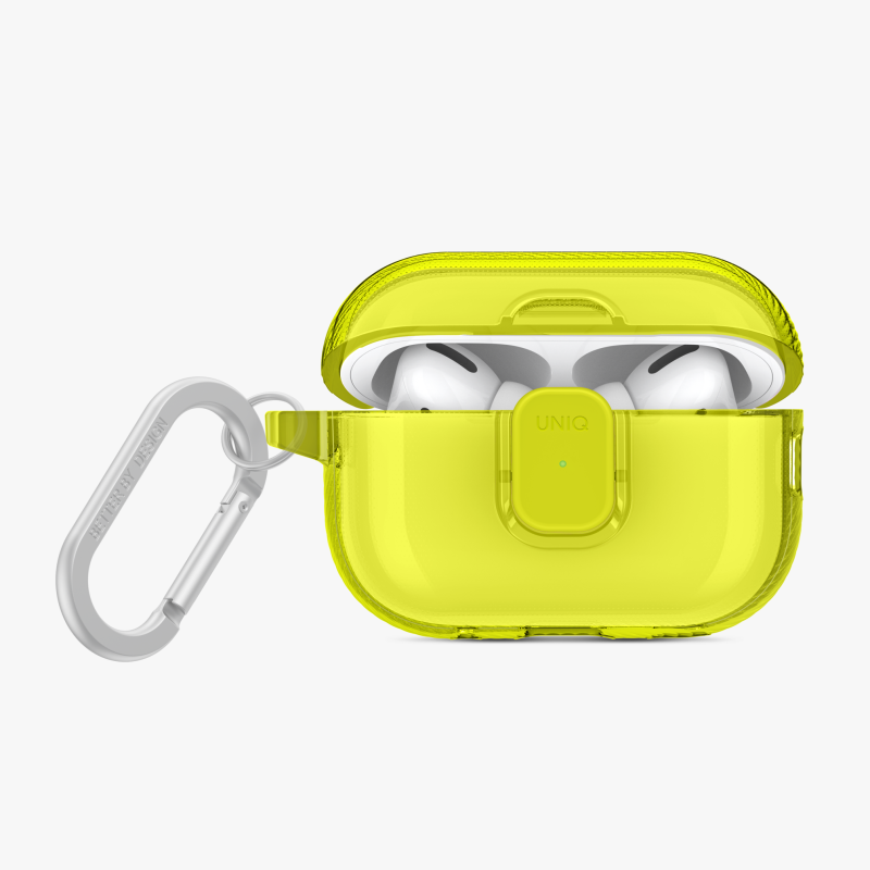 Uniq Glase Lock Case with Magnetic Lid for AirPods Pro Gen 1 & 2