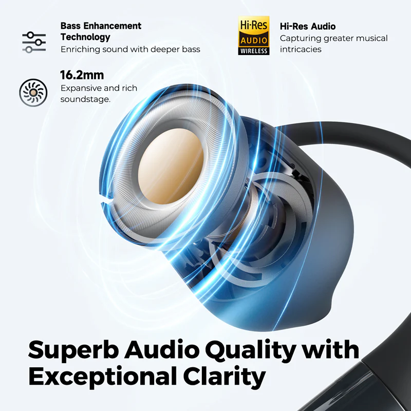 Soundpeats Gofree 2+ Wireless Open Ear Earphone – Black