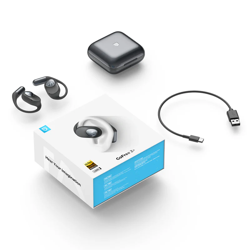 Soundpeats Gofree 2+ Wireless Open Ear Earphone – Black