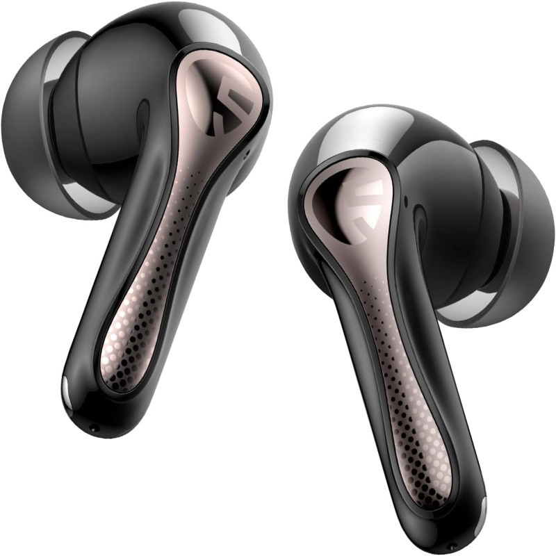 SOUNDPEATS Air5 Pro Wireless Earbuds, LDAC/aptX, Lossless, High Res, Snapdragon, Bluetooth 5.4, Multi-Point/Hybrid ANC/External