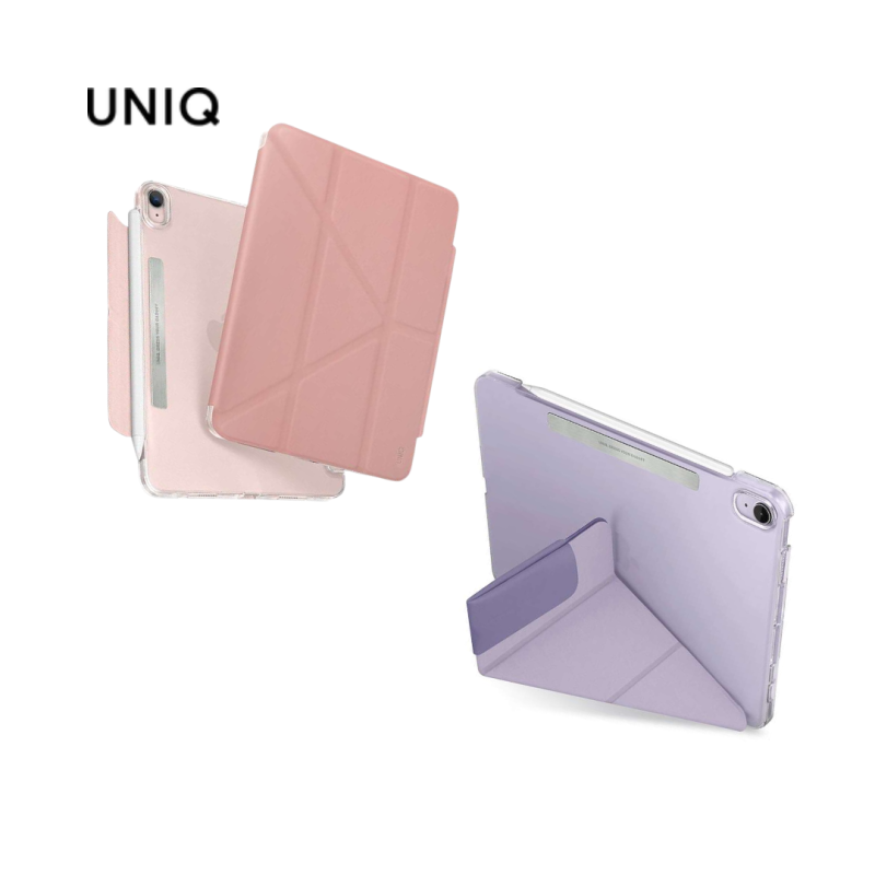 UNIQ Camden Antimicrobial Folio Case for iPad Mini 6th & 7th Gen (A17 Pro)