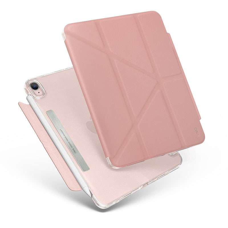 UNIQ Camden Antimicrobial Folio Case for iPad Mini 6th & 7th Gen (A17 Pro)