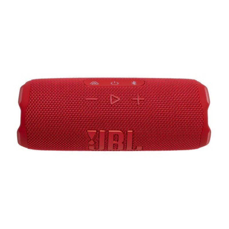 JBL Flip 7 Portable Waterproof and Drop-Proof Speaker, Bold Pro Sound with AI Sound Boost, 16Hrs of Playtime, and Push Lock System - Red
