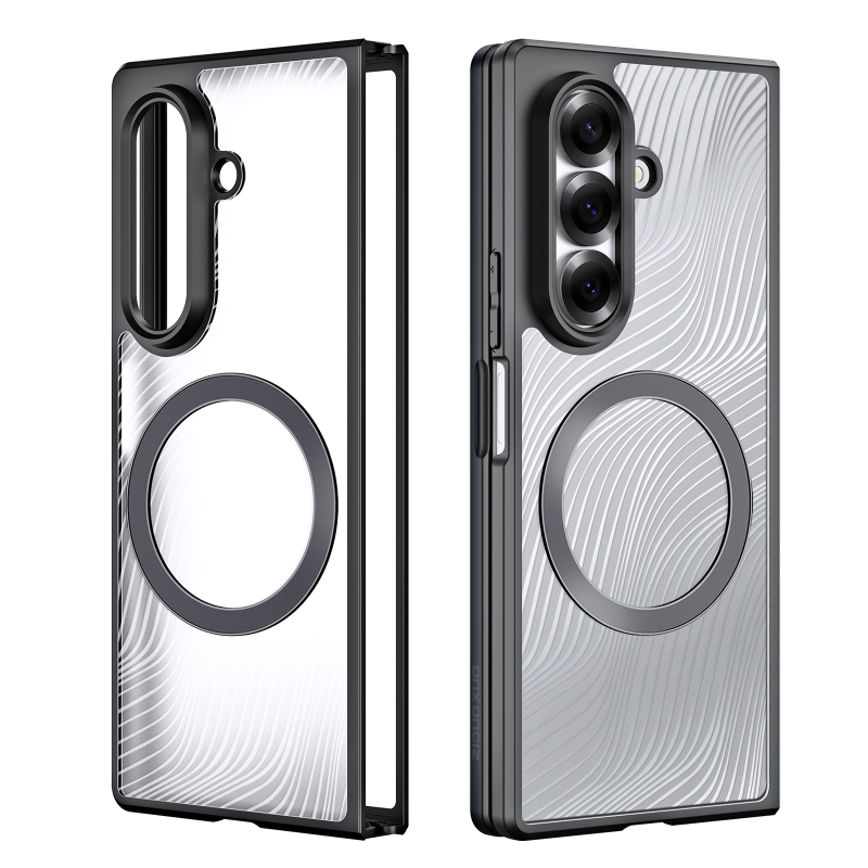 Aimo Mag Series Phone Case for Samsung Galaxy Z Fold 7 - Black