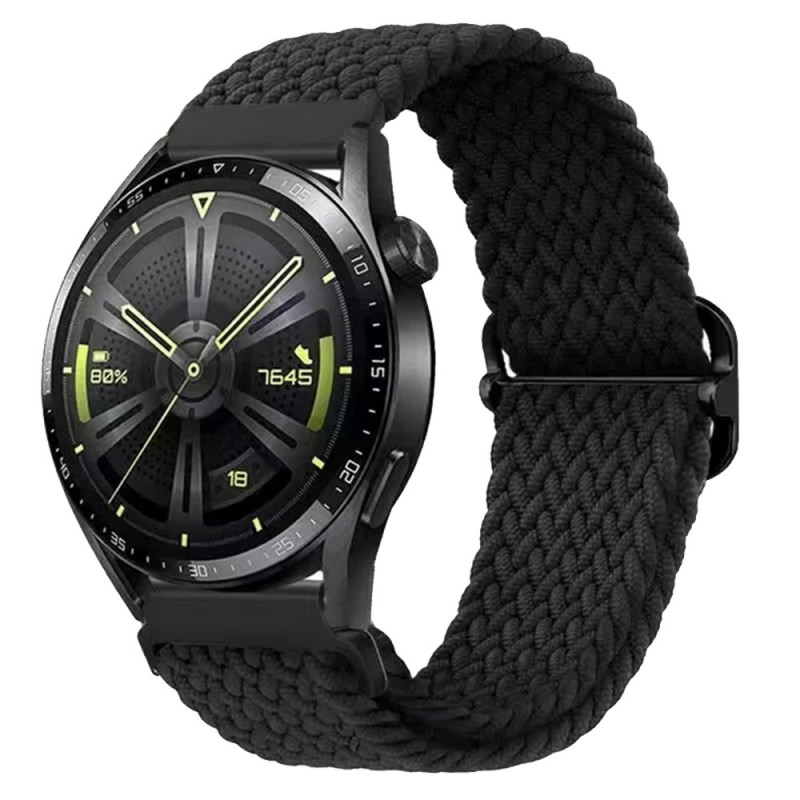 20mm Nylon Braided Loop Replacement Strap for Smart Watches