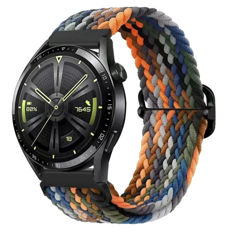 20mm Nylon Braided Loop Replacement Strap for Smart Watches