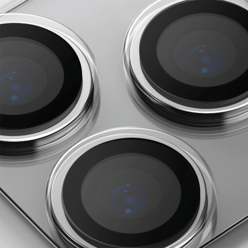 Optix ClearShield Camera Lens Protector for iPhone 17 Pro/ 17 Pro Max by Uniq - Black