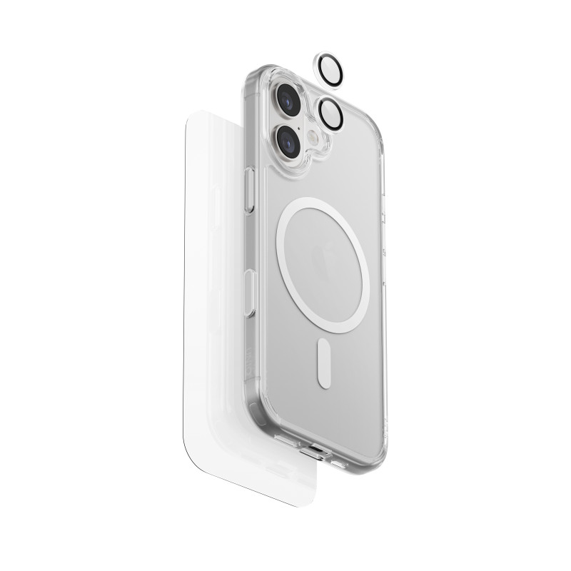 3 in 1 ClearVue 360 Essential Bundle Pack for iPhone 17 by Uniq - Clear
