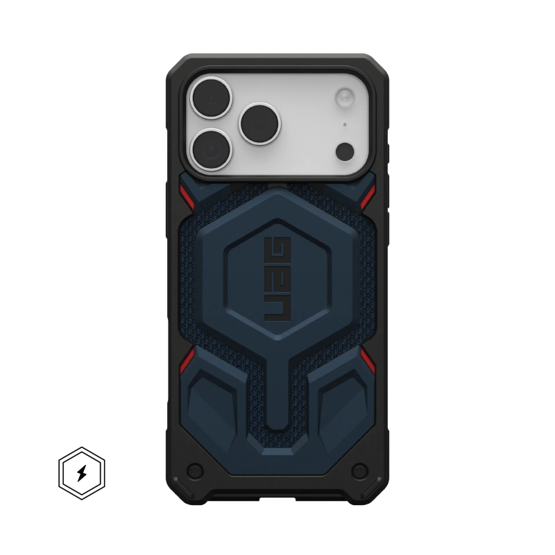 UAG iPhone 17 Pro Max Monarch Pro Series Phone Case - 	Kevlar Black / Mallard