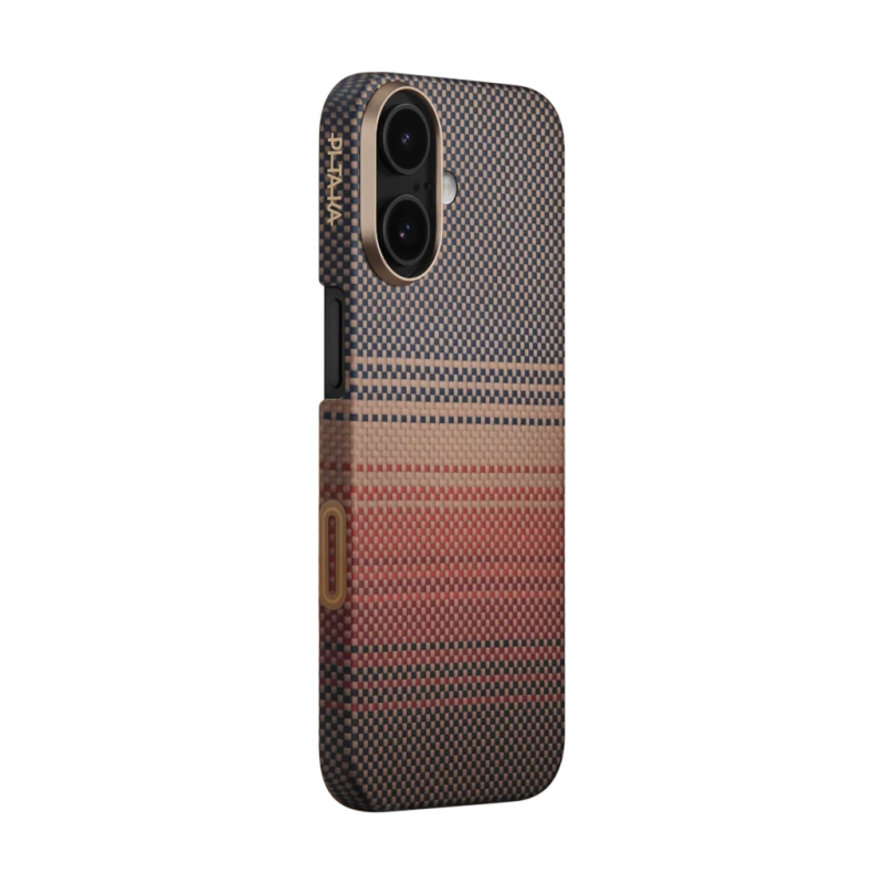 Pitaka Ultra-Slim Protective Case for iPhone 17 - Sunset (PitaTap™)