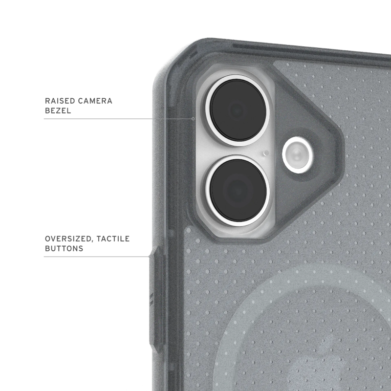 UAG iPhone 17 Dot Series Phone Case -  Ash