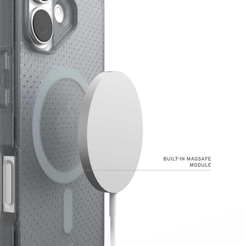 UAG iPhone 17 Dot Series Phone Case -  Ash