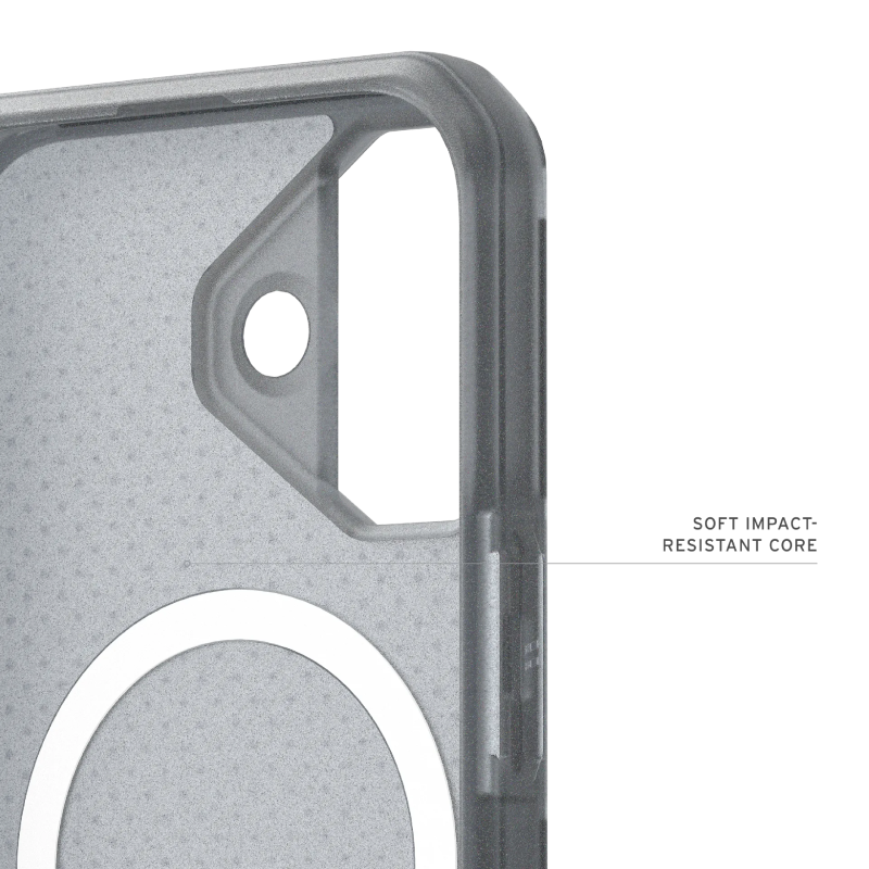 UAG iPhone 17 Dot Series Phone Case -  Ash