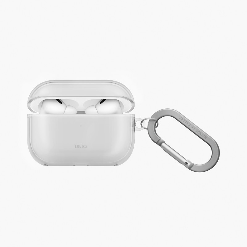 Uniq Glase Lock Case with Magnetic Lid for AirPods Pro 3rd Gen - Glossy Clear