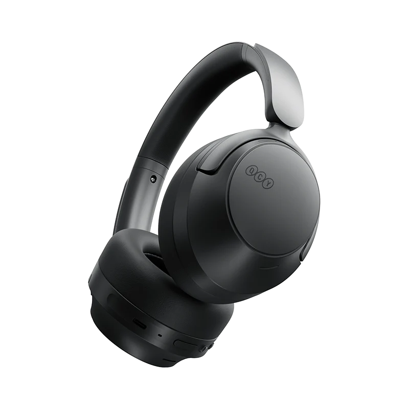 QCY H3S Wireless Bluetooth Over-Ear Headphones with 56dB Hybrid ANC, 102H Playtime, Hi-Res Audio, Deep Bass, Gaming Mode