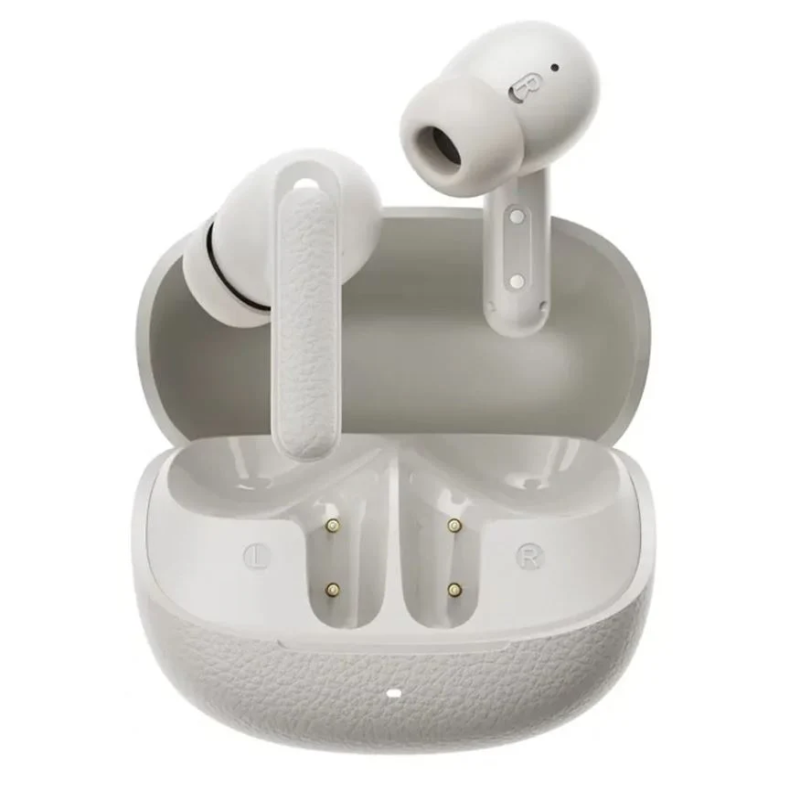 QCY ANC HT15 Wireless Earbuds – 45dB Adaptive Noise Cancellation & 6-Mic AI ENC for Crystal Clear Calls