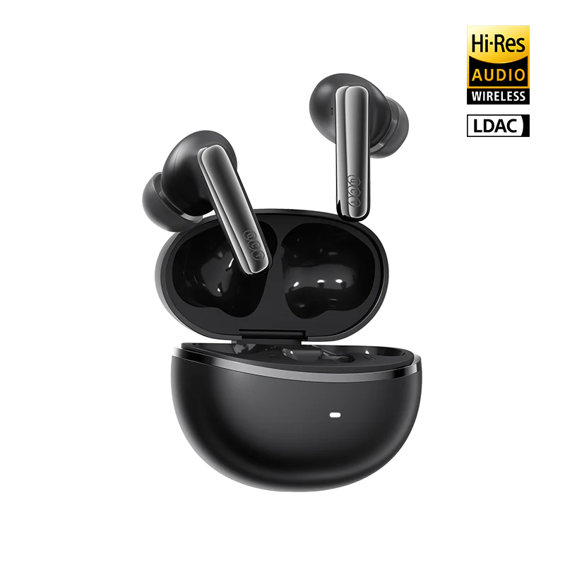 QCY N70 MeloBuds Adaptive Hybrid ANC Wireless Earbuds – High-Fidelity Audio & 45dB Noise Cancellation