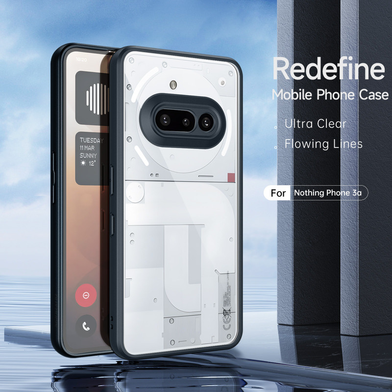 Aimo Series Phone Case for Nothing Phone 3a - Black