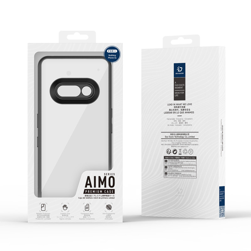 Aimo Series Phone Case for Nothing Phone 3a - Black