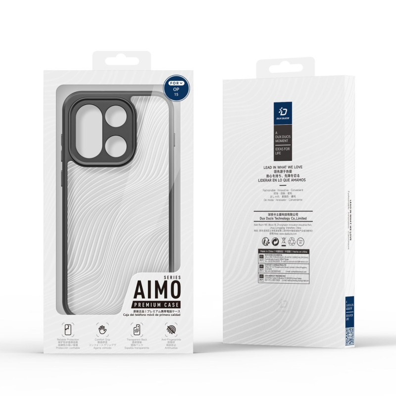 Aimo Series Phone Case for One Plus 15 - Black