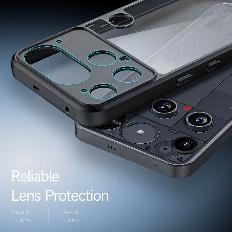 Aimo Series Phone Case for Nothing Phone 3 - Black