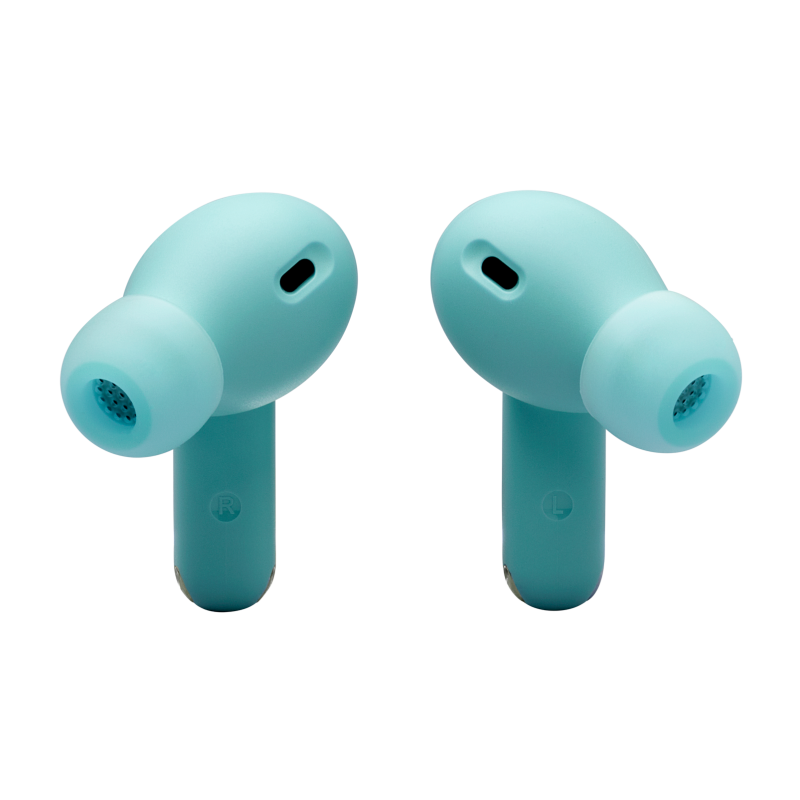 JBL Wave Beam 2, Wireless Noise Cancelling Bluetooth Earbuds with 40h Playtime, JBL Pure Bass Sound, Smart Ambient Technology and Multi-Point Connection - Blue