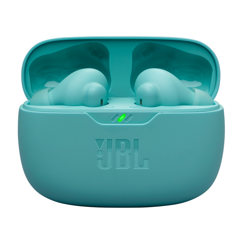 JBL Wave Beam 2, Wireless Noise Cancelling Bluetooth Earbuds with 40h Playtime, JBL Pure Bass Sound, Smart Ambient Technology and Multi-Point Connection - Blue