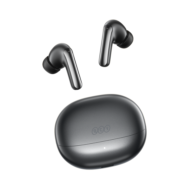 QCY N20 MeloBuds ANC Wireless Earbuds – 50dB Noise Canceling & 40H Playtime - Black