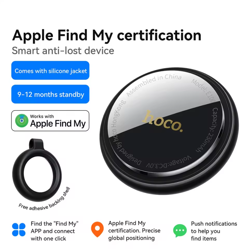 HOCO Smart Tracker Tag with iOS Find My app support - E100