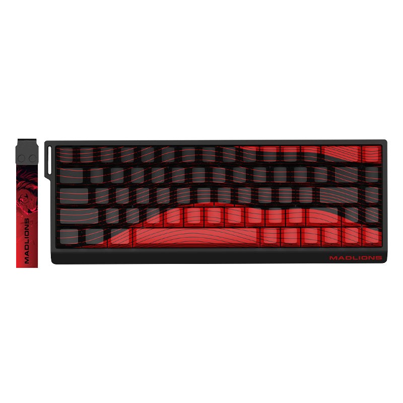 FGG Madlions MAD 68HE Limited Magnetic RGB Gaming Keyboard 60% Compact Hall Effect Rapid Trigger Adjustable Actuation Swappable Wired Mechanical Keyboard
