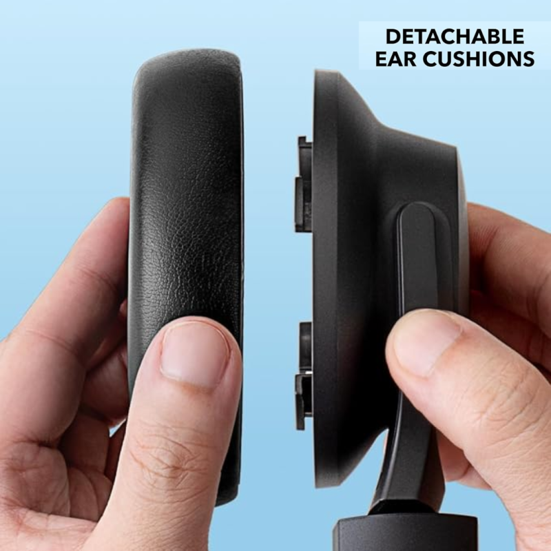 Anker Soundcore Q11i Wireless Headphones, 40mm Hi‑Res Drivers, One‑Touch BassUp, 60hBattery (5mins → 4h fast Charge), Multipoint Connections, Detachable Ear Cushions