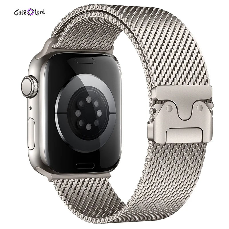 Premium Magnetic Milanese Loop Mesh Watch Band for Apple Watch by Case Lord (42-49mm)