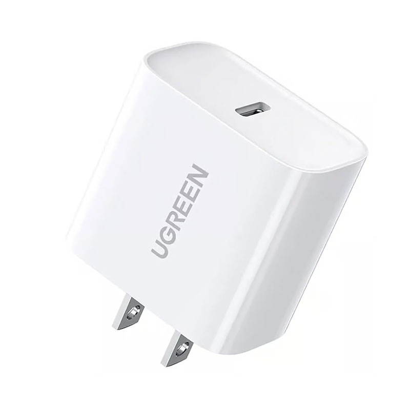 Ugreen 20W USB-C PD 3.0 Fast Charger US Plug - 60449 - White