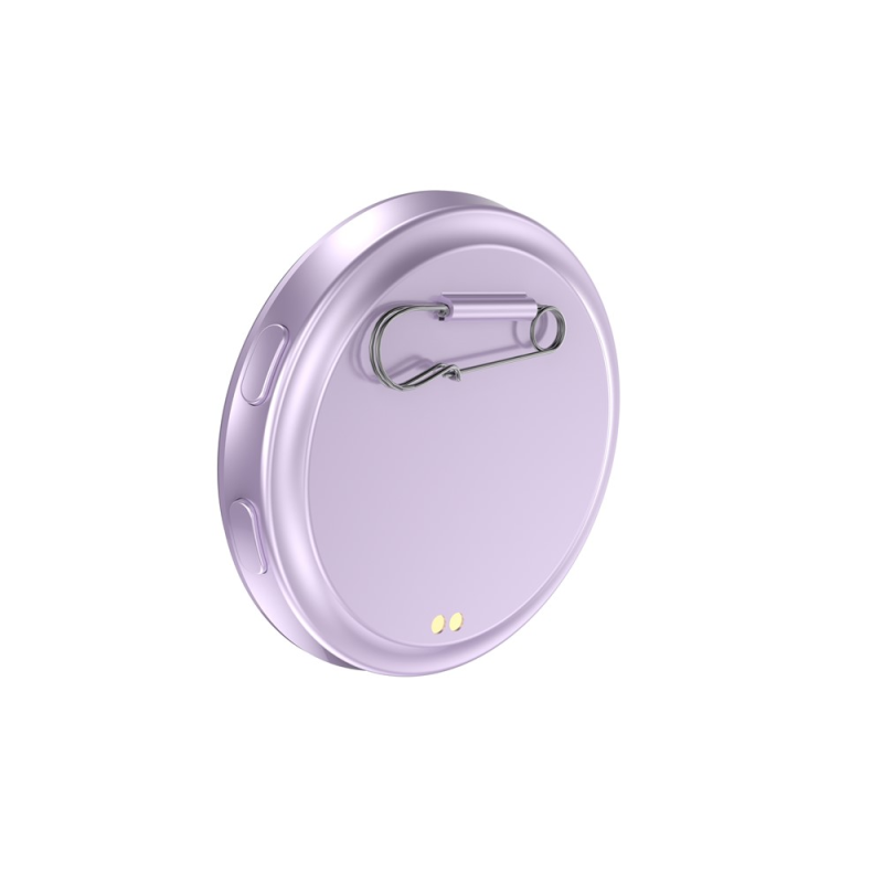 Smart Cyber E-Badge Display Pin with 1.7 inch HD Touch LED - E87