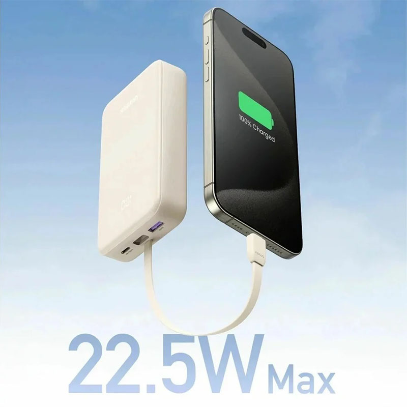 Ugreen 20000mAh Two way Fast Charging Power Bank - White