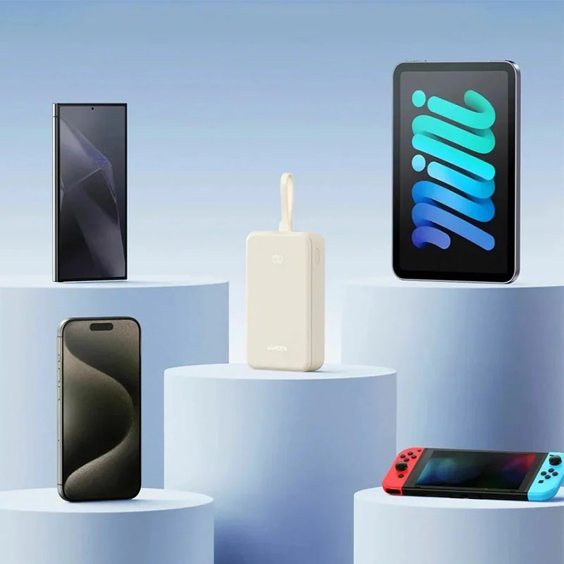 Ugreen 20000mAh Two way Fast Charging Power Bank - White